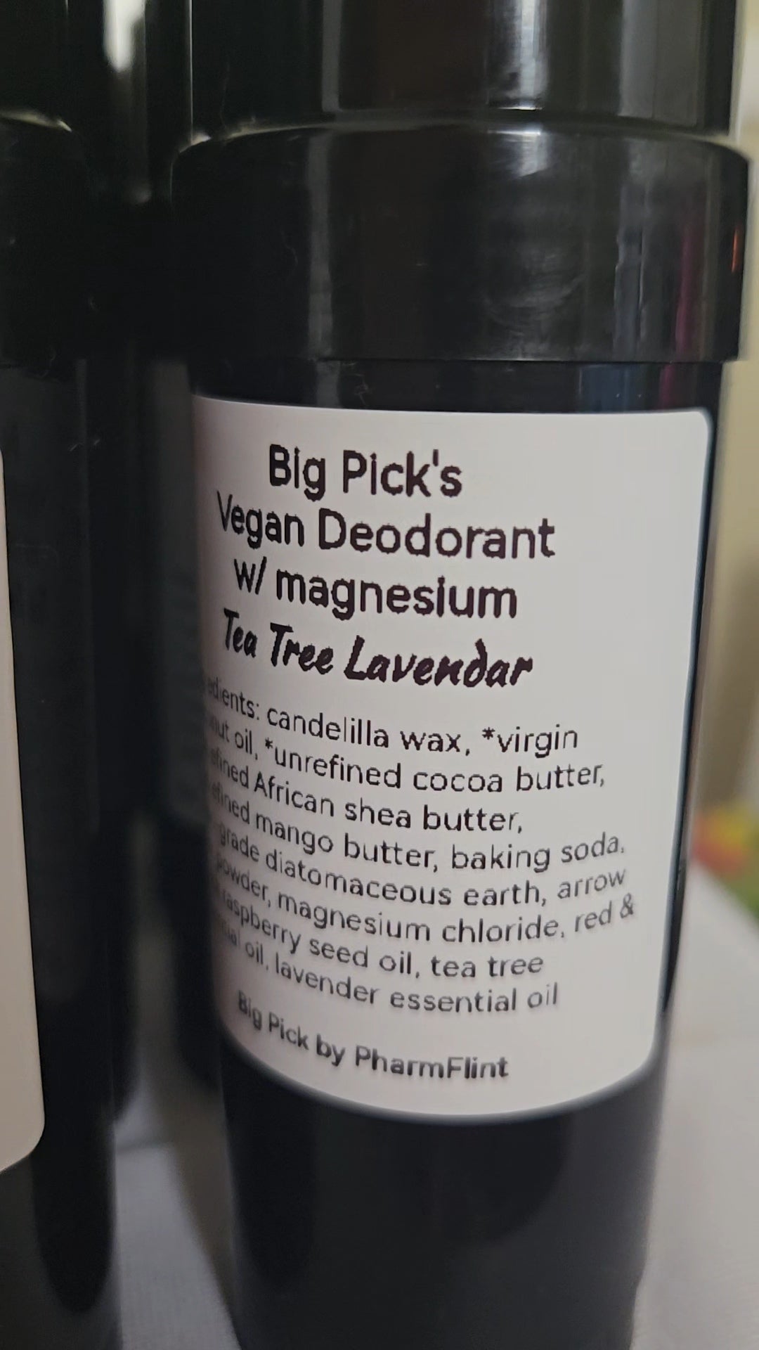 Big Pick's Vegan Deodorant w/ Magnesium