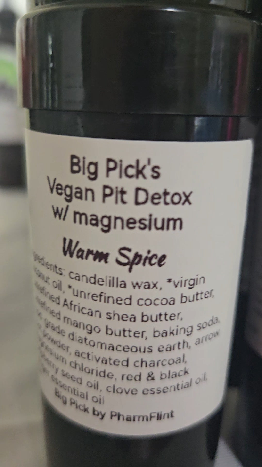 Big Pick's Vegan Deodorant w/ Magnesium