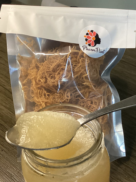 Wildcrafted Jamaican Sea Moss - Gold